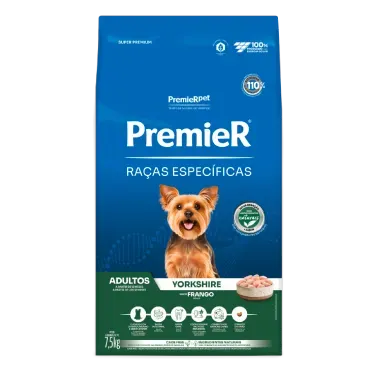 Racao Premier Racas Especificas Yorkshire Adultos 7.5kg frente